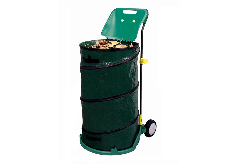 Yard Waste Cleanup Bag And Cart